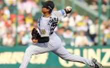【阪神】湯浅京己が甲子園に帰ってきた！23年日本シリーズ以来548日ぶり　球場中から大歓声
