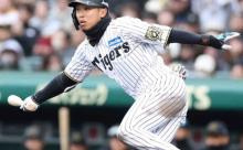阪神・島田海吏外野手が再び出場選手登録抹消