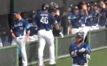 西武セデーニョ、課題の真っ直ぐをホームラン！