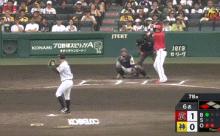 【阪神対広島9回戦】広島・中村奨成、単独ホームスチール失敗