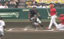 【悲報】カープのホームスチール失敗、『末包のスローボール』にキレたから説www
