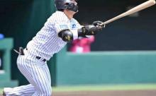 阪神２軍　前川がバックスクリーン弾　今季公式戦初アーチで１軍昇格へアピール