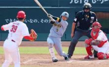 【阪神】近本光司、球団日本人最速1000安打へＭ５　右翼線へ２点適時三塁打