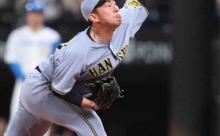 阪神・桐敷が左上肢筋疲労から復帰後初登板　1イニングをピシャリ