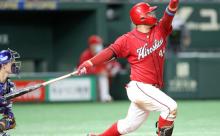 カープ林〝豪快〟4号3ラン！中村健人3号！仲田2安打2打点！ラミ＆久保マルチ！常廣7回2失点！松本三者連続三振！12安打9得点で快勝！【広島9-3中日/2軍試合結果】