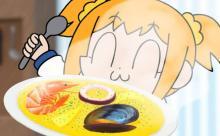 ゲロ旨パエリア定食作った( ヽ´ん`)