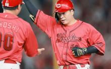 カープ大盛3打点！広輔今季初ヒット！ファビ2安打！島内100ホールド達成！高橋昂＆中崎0封！【広島4-5ロッテ/試合結果】
