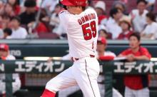 カープ大盛穂 .394 2本 出塁率.444 OPS1.051←数週間前まで守備固め＆代走要員だった強打者