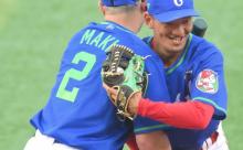 カープ矢野がDeNA牧のHRダービー優勝に貢献！打撃投手で好アシスト