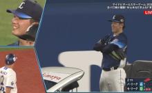 隅田知一郎、仁王立ちで登場！