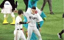 阪神・近本　ポール直撃弾で２度目敢闘賞　１９年サイクル＆ＭＶＰ、２１年敢闘賞に続いて球宴男の本領発揮