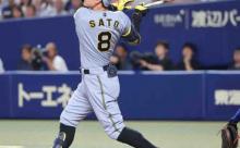 【阪神】佐藤輝明が８回に３番手橋本から劇的逆転３ラン！本塁打王、打点王へさらに前進