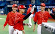 カープ前川プロ初安打＆初打点！末包10号！ファビ12号！3戦6発の花火大会【広島5-9DeNA/試合結果】