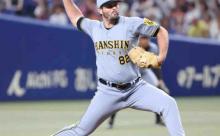 【阪神】ハートウィグ来日２戦目で１回３者凡退と好投「前回に比べると本当によかったよ」
