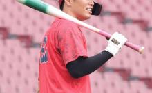 カープ中村奨成「勝手に長打が出ている」キャリアハイ5本塁打も長打の意識はなし