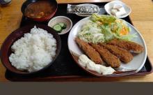 名古屋北区のとんかつ定食、690円